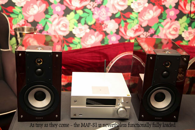 Sony MAP-S1 Multi Audio Player System and SS-HW1 Speakers
